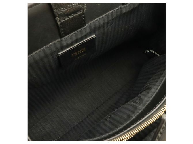 Fendi Petite 2JOURS Handtasche Schwarz - Ansicht 9