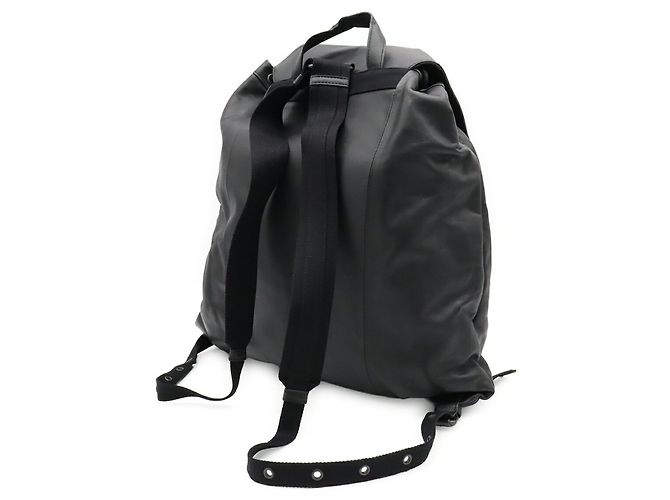 Zaino Bottega Veneta Intrecciato Nero - vista 3