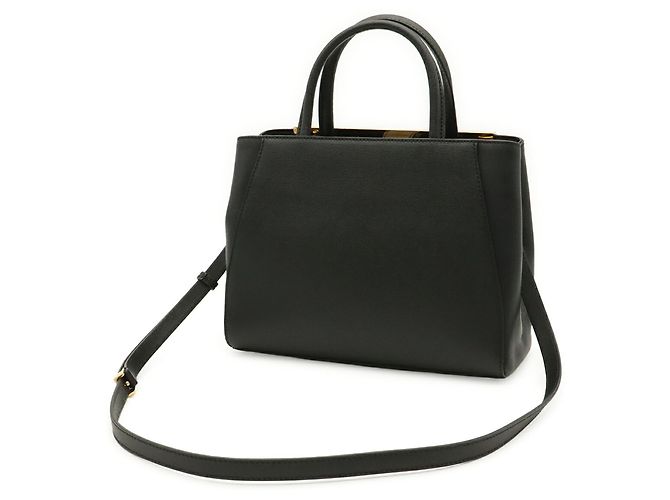 Fendi Petite 2Jours Handtasche Schwarz - Ansicht 3