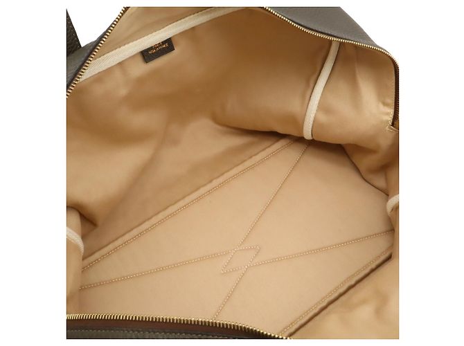 Hermès Borsa Boston Hermes Victoria 43 Verde oliva - vista 7