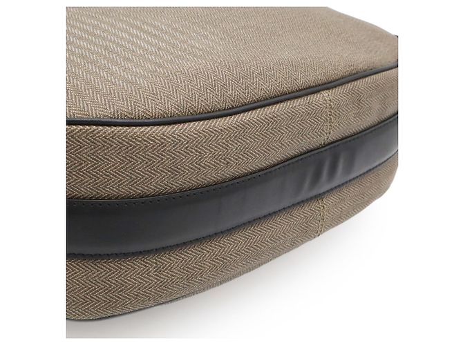 Bulgari Borsa a tracolla Bvlgari Weekend Nero Grigio - vista 4