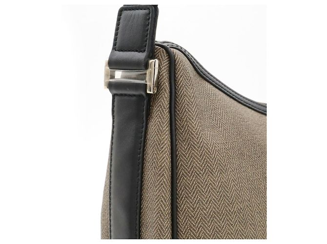 Bulgari Borsa a tracolla Bvlgari Weekend Nero Grigio - vista 5
