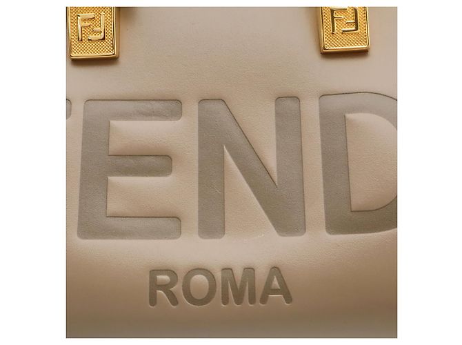 Borsa Fendi By The Way Mini Grigio - vista 10