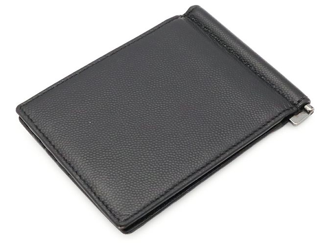 Cartera bi-fold Yves Saint Laurent Cassandra Negro - vista 3