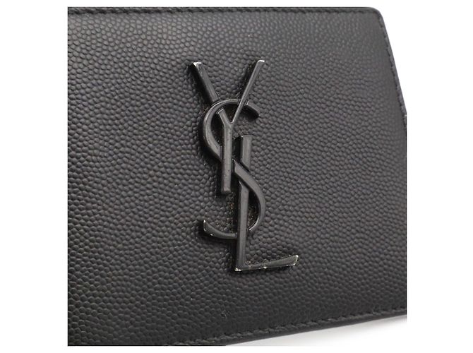 Cartera bi-fold Yves Saint Laurent Cassandra Negro - vista 5