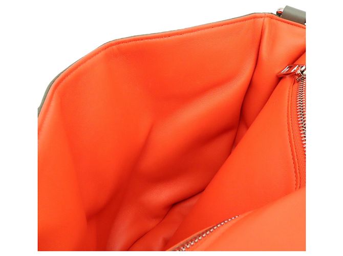 Bolsa Goya Puffer Anagram LOEWE Verde Laranja Caqui - vista 8