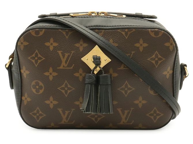Borsa a tracolla Louis Vuitton Monogram Saint-Onge Nero - vista 2