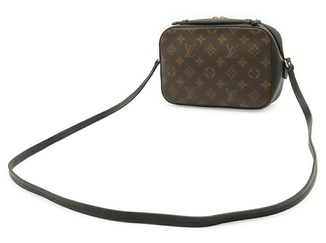 Borsa a tracolla Louis Vuitton Monogram Saint-Onge Nero - vista 3