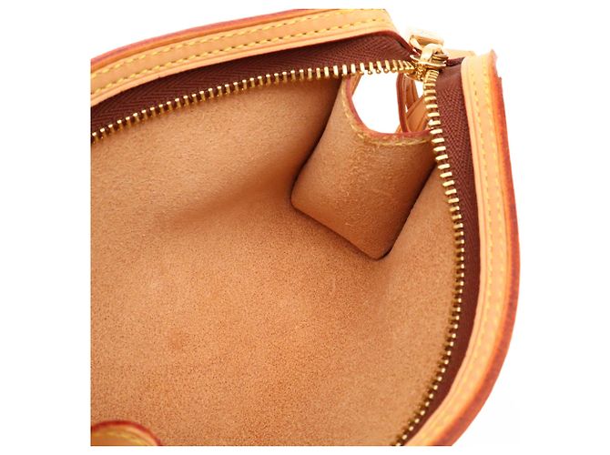 Borsa Louis Vuitton Monogram Vinyl Cabas Ambre PM Marrone - vista 10