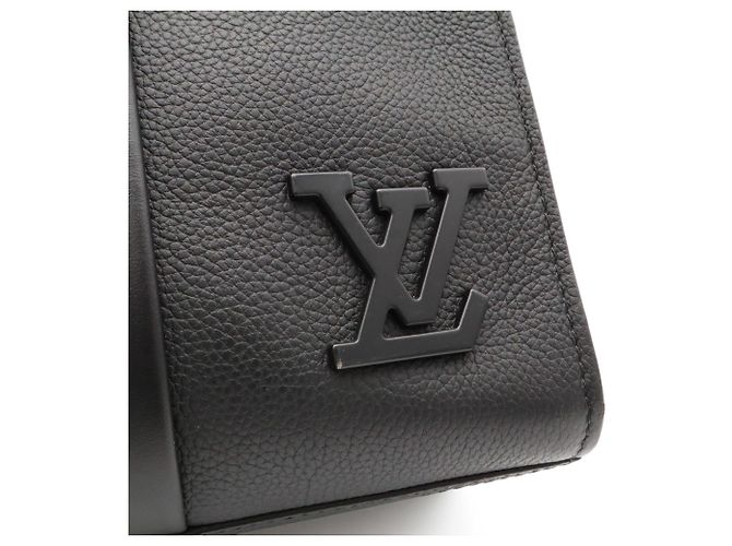 Borsa Tote Louis Vuitton LV Aerogram Takeoff Nero - vista 7