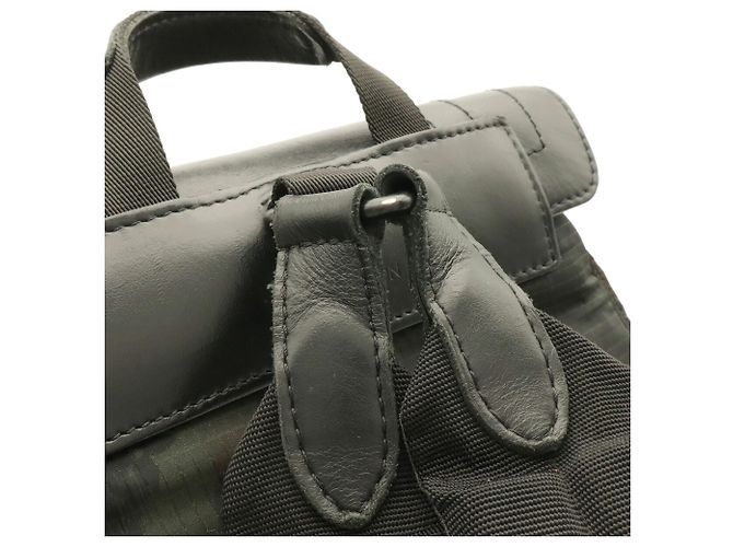 Zaino Louis Vuitton Monogram Camouflage Christopher PM Nero Multicolore Verde - vista 6