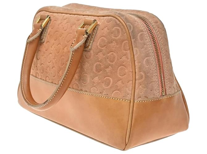 Céline Celine C Macadam Suede Arancione - vista 3