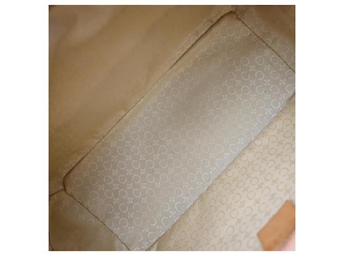 Céline Celine C Macadam Suede Arancione - vista 5