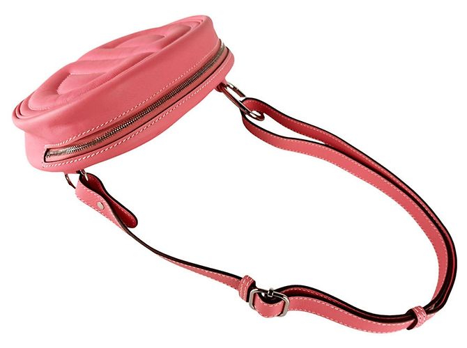 Hermès Borsa a tracolla Hermes in pelle Swift Rosa - vue 10