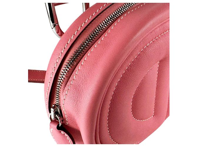 Hermès Borsa a tracolla Hermes in pelle Swift Rosa - vue 7