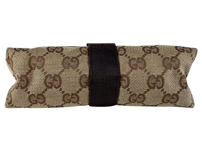 Gucci GG Canvas Brown Body Bag - view 4