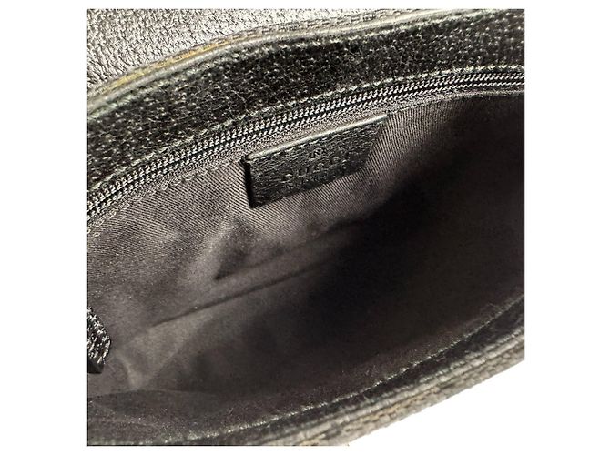 Borsa a tracolla Gucci GG Canvas Black Nero - vista 11