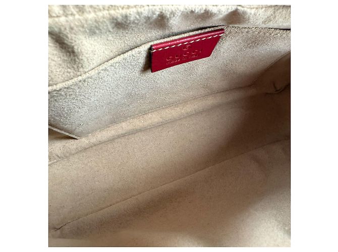 Borsa a tracolla Gucci GG Marmont Rosso - vista 11