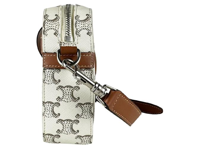 Céline Borsa a Tracolla Celine Small Messenger Marrone Crudo - vista 2
