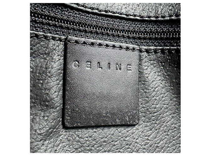 Céline Celine Macadam Tote Bag aus beschichtetem Canvas Braun Schwarz - Ansicht 11