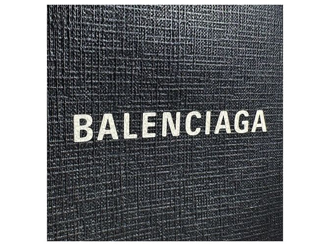 Everyday Borsa a tracolla Balenciaga in pelle nera Nero - vista 11
