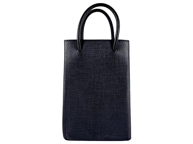 Everyday Borsa a tracolla Balenciaga in pelle nera Nero - vista 3