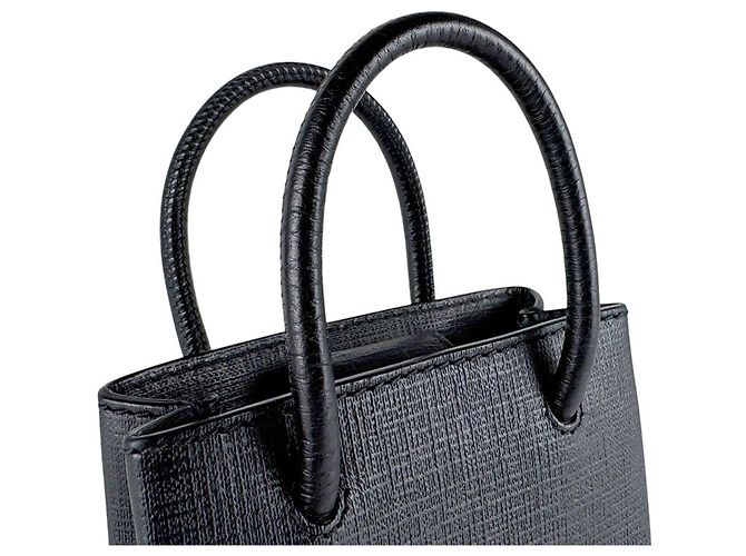 Everyday Borsa a tracolla Balenciaga in pelle nera Nero - vista 9