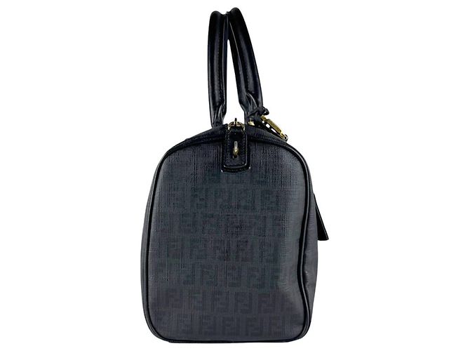 Borsa a mano Fendi Zucchino in pelle Nero - vista 2