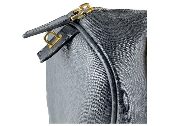 Borsa a mano Fendi Zucchino in pelle Nero - vista 8