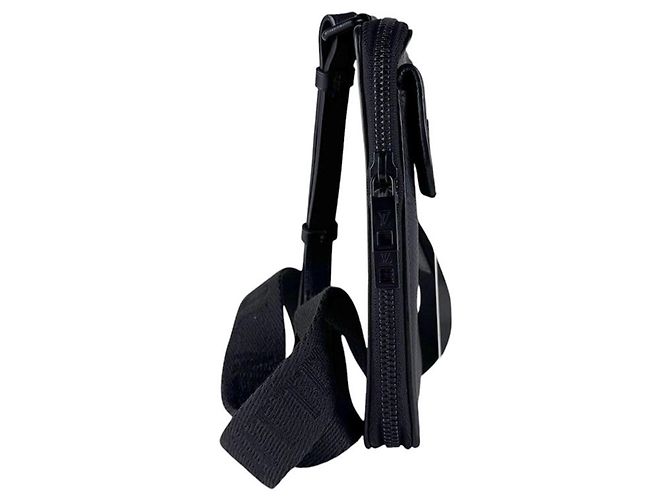 Borsa a tracolla in pelle Louis Vuitton Nero - vista 2