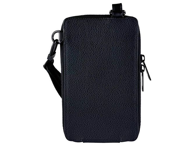 Borsa a tracolla in pelle Louis Vuitton Nero - vista 3