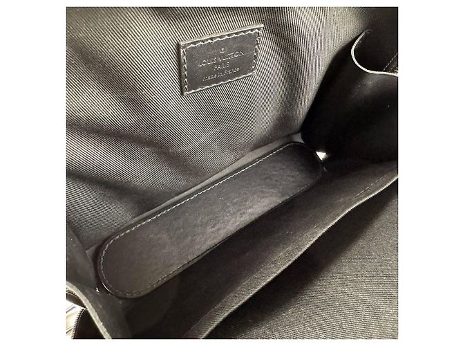 Borsa a tracolla Louis Vuitton in Monogram Macassar Marrone Nero Monogramma - vista 11