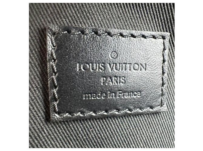Borsa a tracolla Louis Vuitton in Monogram Macassar Marrone Nero Monogramma - vista 12