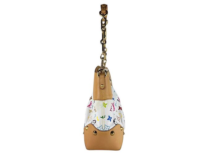 Louis Vuitton Monogram Multicolore Judy MM Handbag White Multiple colors - view 2
