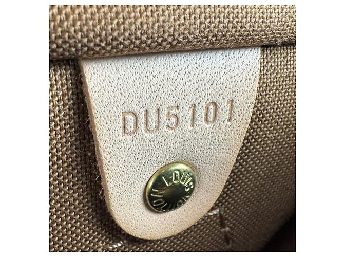 Borsa Boston Louis Vuitton Speedy 40 Monogram Canvas Marrone Monogramma - vista 13