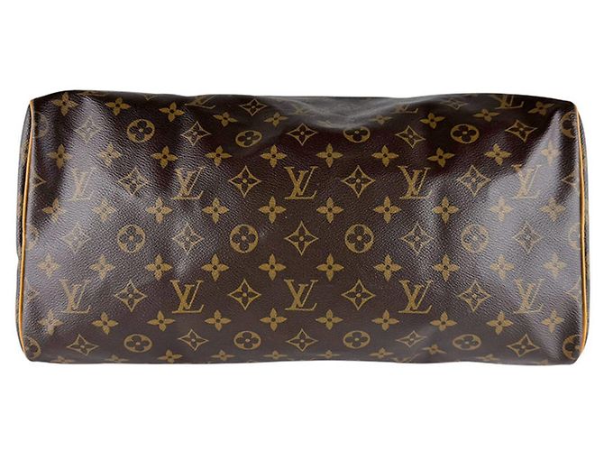 Borsa Boston Louis Vuitton Speedy 40 Monogram Canvas Marrone Monogramma - vista 4