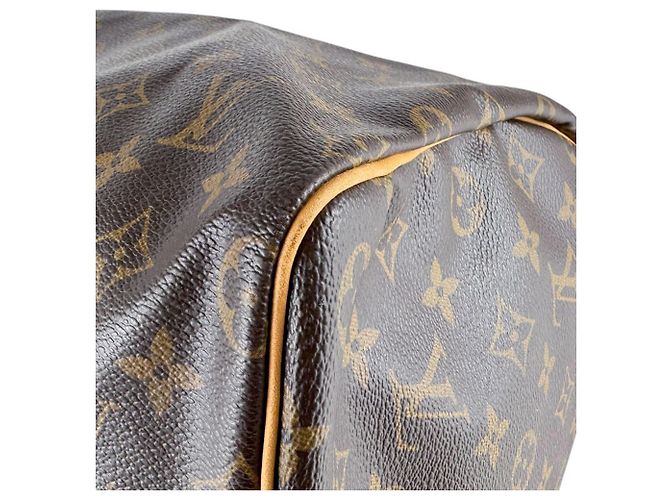 Borsa Boston Louis Vuitton Speedy 40 Monogram Canvas Marrone Monogramma - vista 7