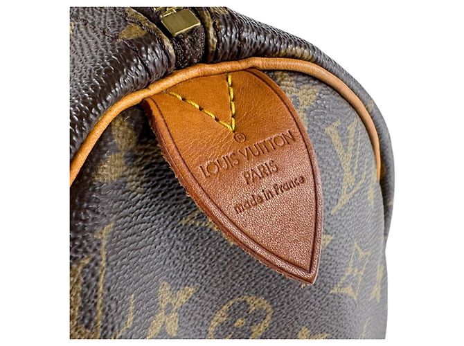 Louis Vuitton Speedy 30 Monogram Handtasche Braun Monogramm - Ansicht 10