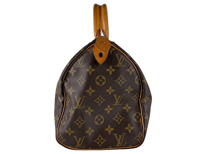 Louis Vuitton Speedy 30 Monogram Handtasche Braun Monogramm - Ansicht 2