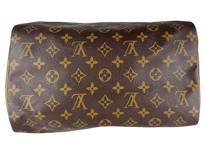 Louis Vuitton Speedy 30 Monogram Handtasche Braun Monogramm - Ansicht 4