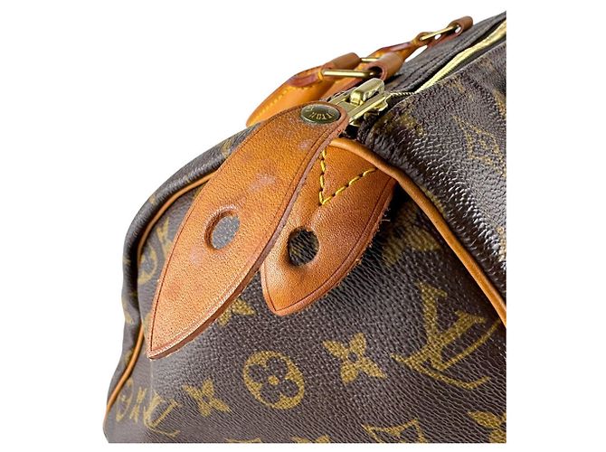 Louis Vuitton Speedy 30 Monogram Handtasche Braun Monogramm - Ansicht 9