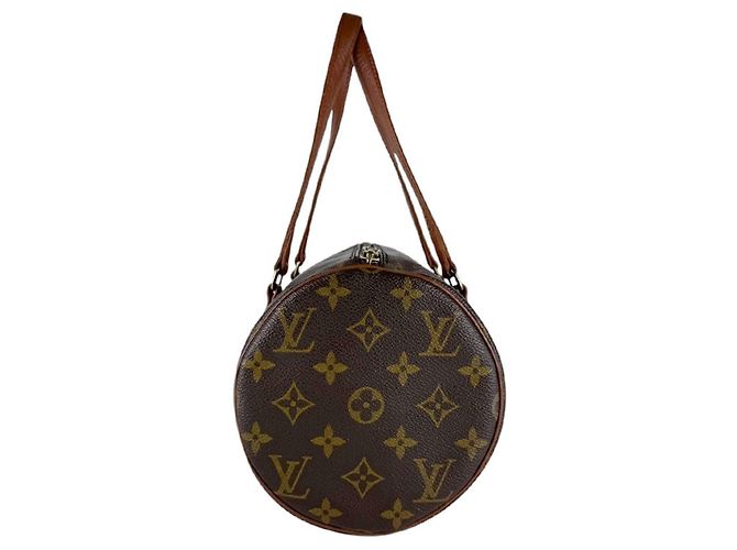 Borsa a mano Louis Vuitton Monogram Papillon 30 Marrone Monogramma - vista 2