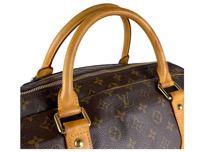 Bolsa Boston Louis Vuitton Monogram Marrom Monograma - vista 9