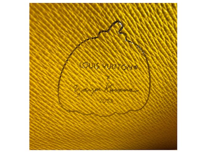 Borsa a tracolla in pelle Epi Louis Vuitton Nero Giallo - vista 12