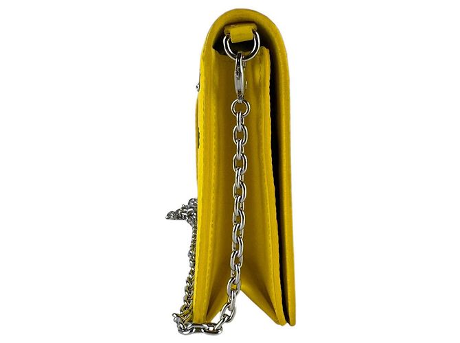 Borsa a tracolla in pelle Epi Louis Vuitton Nero Giallo - vista 2