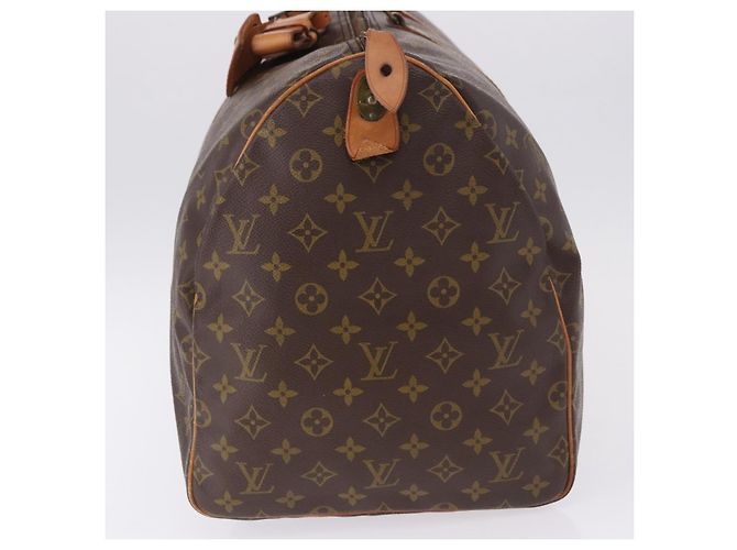 Louis Vuitton Keepall Monogram 55 Marrone - vista 3