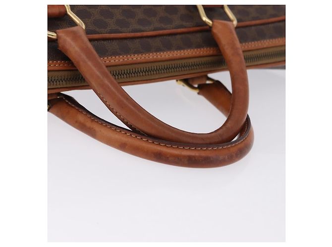 Céline Celine Macadam Canvas and leather Marrone - vista 7