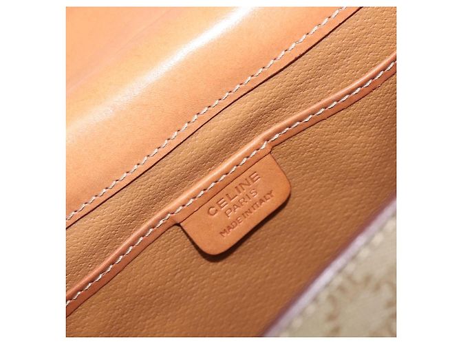Céline Celine Macadam Leather Medium Beige - vue 6