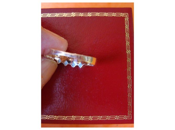 Autre Marque Anello in oro giallo con perle e diamanti Bianco D'oro - view 5
