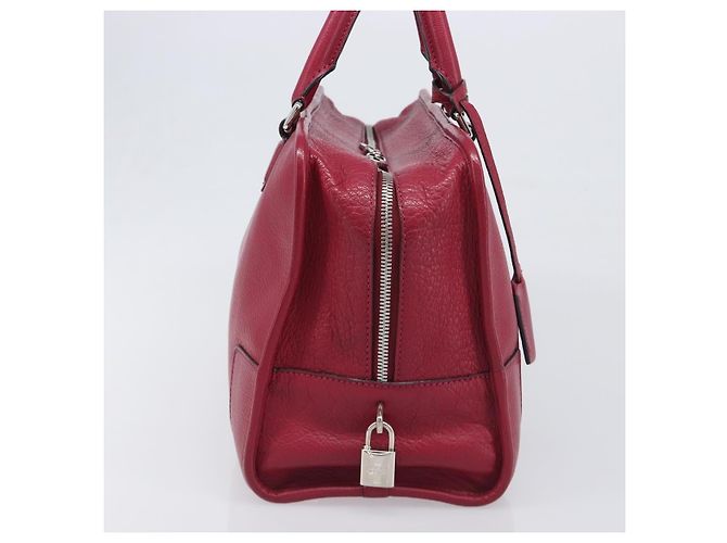 Loewe Amazona Leather 36 Rosso - vista 3